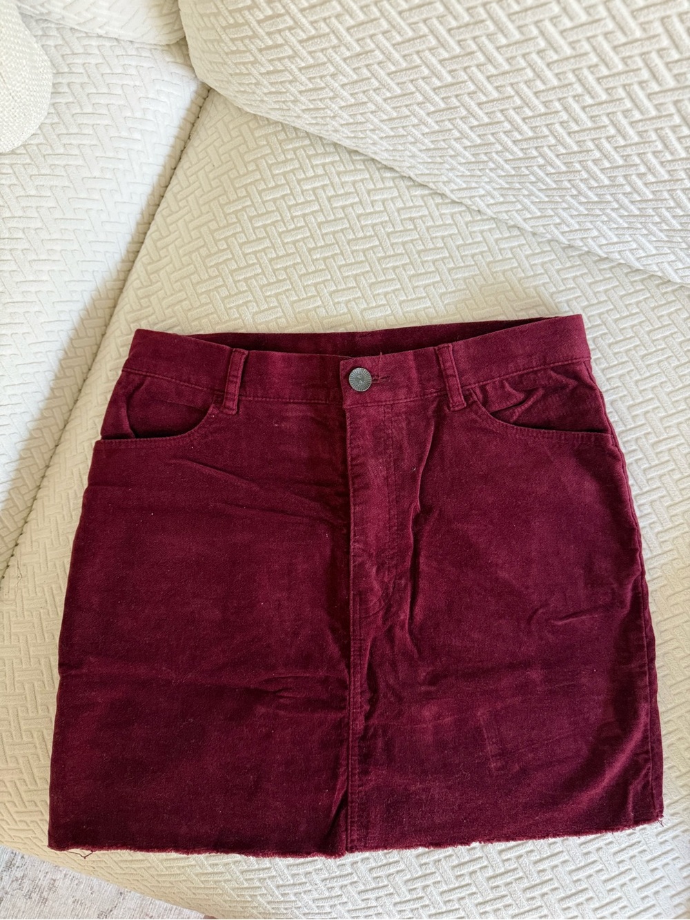 Forever 21 Velvet Skirt